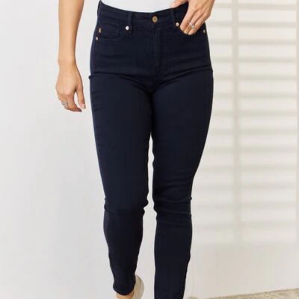 Judy Blue Women's Dark Skinny Jeans